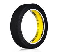 LLPT Cinta de Sellado Para Planchar a Prueba de Agua, 20 mm x 5 m, Apto Para Trajes de Neopreno y de Pesca, Material de Soporte Estándar de la Industria, Negro(IR865)