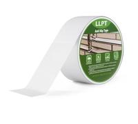 LLPT Grip Tape | Cinta Antideslizante | 51mm x 5m | Tiras Tracción | Resistente Agua Interior | para Escaleras Casa y Mano Baño Suelo Peldaños Escalera (ASC250PEVA) | Transparente