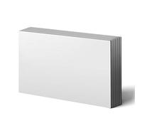 LLPT Hojas Magnéticas de Borrado en Seco 6 Paquetes 15cm x 21cm Blanco