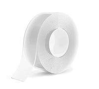 LLPT Nano Cinta de Doble cara 3cm x 5m CINTA de Montaje Resistente Cinta de gel Resistente Cinta Transparente Lavable sin Residuos para la Decoración de la Tienda de Oficina en Casa (NT30)