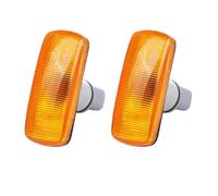 LLQJTC Intermitentes Coche Para Chrysler 200 300 Para Sebring 2005 2006-2016 Lámpara Indicador Lateral Coche Bombilla Halógena Luz Señal Giro 4806224AE(2Pcs Yellow Lens)