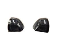 LLQJTC Intermitentes Coche Para Dodge Para Ram 1500 2500 3500 2010 2011-2017 1 Par De Luces Intermitentes Espejo Frontal Lente Humo LED Laterales Ámbar(Smoke Dynamic)