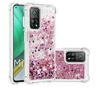 LLSHN Funda para Xiaomi Mi 10T / Mi 10T Pro Silicona Purpurina Carcasa, Glitter Brillante Bonita Liquido Arena Movediza Case Bumper Gel TPU Fundas Cover para Xiaomi Mi 10T / Mi 10T Pro, L9