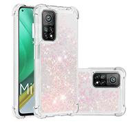 LLSHN Funda para Xiaomi Mi 10T / Mi 10T Pro Silicona Purpurina Carcasa, Glitter Brillante Bonita Liquido Arena Movediza Case Bumper Gel TPU Fundas Cover para Xiaomi Mi 10T / Mi 10T Pro, L7