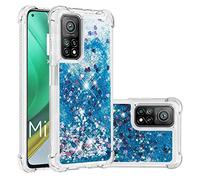 LLSHN Funda para Xiaomi Mi 10T / Mi 10T Pro Silicona Purpurina Carcasa, Glitter Brillante Bonita Liquido Arena Movediza Case Bumper Gel TPU Fundas Cover para Xiaomi Mi 10T / Mi 10T Pro, L2
