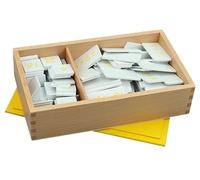 LLTCMAOYI Caja aritmética mental de cálculo de multiplicación, operación de multiplicación matemática de madera Montessori