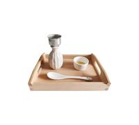 LLTCMAOYI Montessori - Entrenamiento de control de movimiento - Embudo - Cuchara - Juguete para el desarrollo sensorial