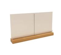 LLTCMAOYI Montessori - Figura geométrica de medición de altura matemáticas para enseñar el SIDA