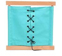 LLTCMAOYI Montessori - Marco de ropa para enseñar la vida, materiales de aprendizaje temprano para vestirse, color azul claro
