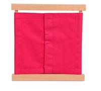 LLTCMAOYI Montessori - Tabla de práctica de ropa para enseñar el SIDA, materiales de aprendizaje para vestirse para niños, color rosa