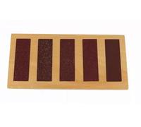 LLTCMAOYI Montessori - Tabla táctil de percepción, ayuda de enseñanza sensorial táctil para niños preescolares (sin caja de almacenamiento)