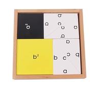 LLTCMAOYI Teorema de Pitágoras Tablero de madera Matemáticas Enseñanza del SIDA, Matemáticas de la Primera Infancia Enseñanza del SIDA, Modelo A
