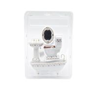 LLTCMYGS Adornos en Miniatura de baño Montessori, Juegos de Modelos de baño simulados