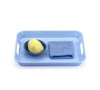 LLTCMYGS Aids Montessori para enseñar la Limpieza de la Mesa en la Vida Cotidiana, ejercitar la Capacidad de autocuidado de los niños,Azul