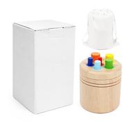 LLTCMYGS Caja Montessori para Clasificar Colores y Formas, Juguetes Educativos Sensoriales para Clasificación de Colores,Basic Model