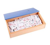 LLTCMYGS Cajas de Aritmética Montessori de Matemáticas, Suma, Resta, Multiplicación y División con Cálculo Mental y Cajas de Almacenamiento de Madera,Division