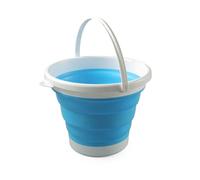 LLTCMYGS Cubo de Silicona Plegable para niños, Juguete de Vida práctica Montessori con asa