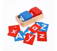 LLTCMYGS Enseñanza de Idiomas Montessori SIDA, Casos Bajos y Capitales y Papel con Cajas