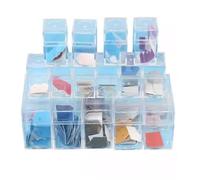 LLTCMYGS Juego de Etiquetas de Números con Cuentas Montessori, Material Matemático Versión para Aprendizaje del Valor Posicional,Model c