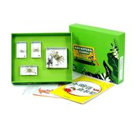 LLTCMYGS Juego de Muestras de Resina de Cangrejo Montessori, Kit de Aprendizaje de Biología para Hogar/Clase