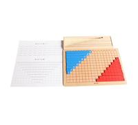 LLTCMYGS Juego de Tableros de Aritmética Montessori, Aprendizaje de Suma, Resta, Multiplicación y División,Addition and Subtraction