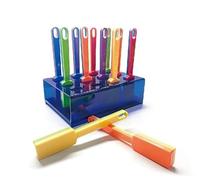 LLTCMYGS Juego de Varillas Magnéticas Montessori, Materiales y Suministros para el Aula de Ciencias