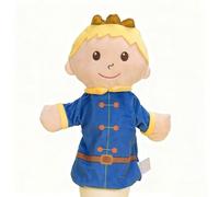 LLTCMYGS Juguetes de Mano de Peluche de Cuentos de Hadas Montessori, Títeres de Tela para Narración y Juego de Roles,Prince