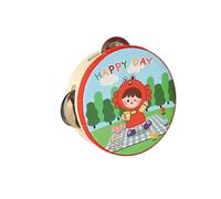 LLTCMYGS Juguetes educativos de música Montessori con pandereta de percusión, Juguetes sensoriales para el Desarrollo auditivo,Model a