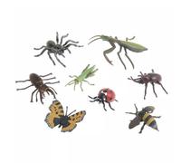 LLTCMYGS Juguetes Montessori Modelo Animal de Insectos, Juguetes de Educación Temprana del Lenguaje, Insectos Cognitivos