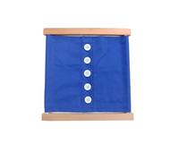 LLTCMYGS Marco de Ropa de Madera para enseñanza del SIDA, Tablero Ocupado de Vestir Montessori,Model b