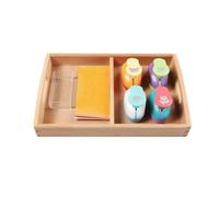 LLTCMYGS Montessori DIY Patrón Impreso Niños Enseñanza SIDA, Preescolar Creatividad Arte Juguetes