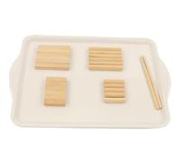 LLTCMYGS Palitos de Madera Montessori con Clip, Juguete de Tiras de Madera, Desarrollo de la Motricidad Fina Temprana para Niños