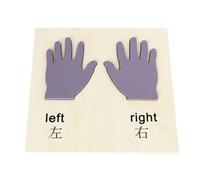 LLTCMYGS Rompecabezas de Clavijas de Madera Montessori, Juguetes educativos de Aprendizaje, Desarrollo de Habilidades motoras Finas,Hand