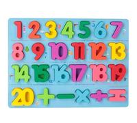 LLTCMYGS Rompecabezas de Formas de Letras y Números de Madera, Juguete Montessori de Aprendizaje Temprano, Reconocimiento de Letras y Números,Model b