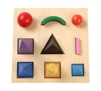 LLTCMYGS Símbolo del Lenguaje 3D Montessori, Material Didáctico de Lenguaje para Preescolar