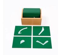 LLTCMYGS Tablero de Caracteres de Arena con Trazo de Caracteres Chinos Montessori, Juguete de enseñanza de Idiomas para niños