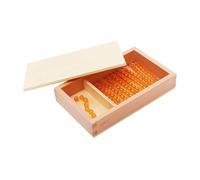 LLTCMYGS Tablero Raíz Montessori con Ayudas de Enseñanza de Matemáticas con Cuentas, Juguetes de Matemáticas con Cuentas para Preescolar