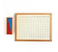 LLTCMYGS Tableros de Suma, Resta, Multiplicación y División Montessori, Material de Aprendizaje de Aritmética de Madera,Addition