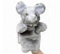 LLTCMYGS Títeres de Mano de Peluche Montessori con Animales de Dibujos Animados, Juguetes de títeres de Navidad para niños,Mouse