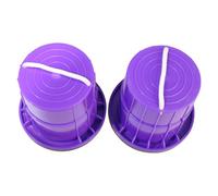 LLTCMYGS Zancos cilíndricos Antideslizantes para niños, Juguete Colorido de Entrenamiento de Equilibrio e integración sensorial para niños pequeños,Púrpura