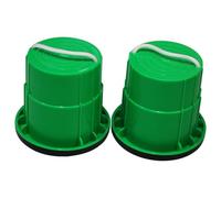 LLTCMYGS Zancos cilíndricos Antideslizantes para niños, Juguete Colorido de Entrenamiento de Equilibrio e integración sensorial para niños pequeños,Verde