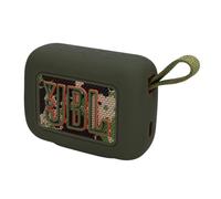 LLTGEM - Funda de silicona para altavoz JBL Go 5, color verde militar
