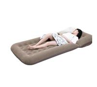 lluoqian Colchón inflable individual: sofá cama plegable flocado, ajustable, 190 x 90 x 50 cm, portátil para uso en exteriores y en el hogar