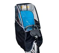 Lluvia de asiento para bicicleta, asiento infantil para bicicleta, parasol de lluvia, bicicleta transpirable para lluvia, asiento trasero de bicicleta, protector de sillín de bebé, apertura delantera