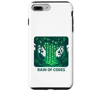 Lluvia De Códigos Bosque Digital Carcasa para iPhone 7 Plus/8 Plus