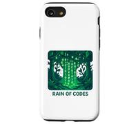 Lluvia De Códigos Bosque Digital Carcasa para iPhone SE (2020) / 7/8