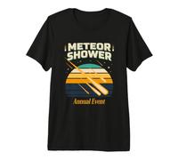 Lluvia de meteoritos Evento Anual Observación del Cielo Nocturno Camiseta Premium
