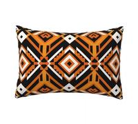 LLWYH Juego de 2 Funda Cojin 40x70 cm, Fundas de Cojines Geométrico de Terciopelo Funda de Almohada, Suave Marruecos Cojines Cama Decorativos para Silla Cama Sala de Estar Dormitorio -TER482