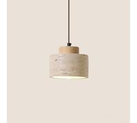 LLXDFUU Lámparas Colgantes Modernas Accesorios Lámpara Colgante de Piedra WABI Sabi Luz Ajustable Lámpara Colgante Lineal de Piedra Natural Lámpara Colgante de mármol Moderna Lámpara Colgante rústica
