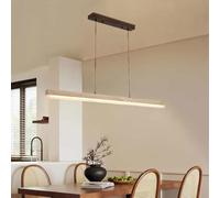 LLXDFUU WABI Sabi Vintage Colgante Luz Cocina Moderna Lámpara de Araña Lineal Colgante Lámpara Colgante Travertino Amarillo para Restaurantes Lámpara de Suspensión de 32W para Cafés De Granja